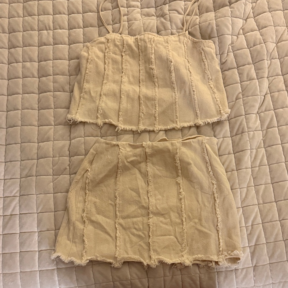 Stylish Cream Women's Top